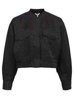 OBJECT Skjortor|Toppar*LÄTT BOMBERJACKA Black
