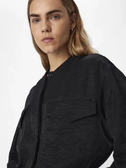 OBJECT Skjortor|Toppar*LÄTT BOMBERJACKA Black