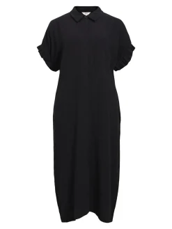 OBJECT Klänningar*MAXI SKJORTKLÄNNING Black