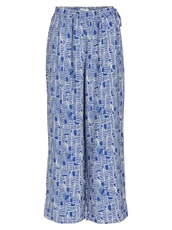 OBJECT Byxor*MED TRYCK BYXOR MED VIDA BEN Palace Blue