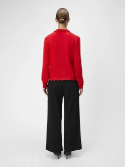 OBJECT Cardigans*MELERAD KOFTA Flame Scarlet