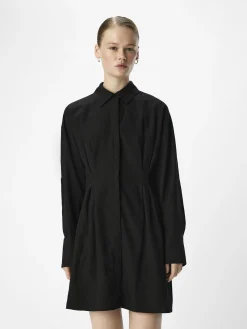 OBJECT Klänningar*MINILÄNGD SKJORTKLÄNNING Black