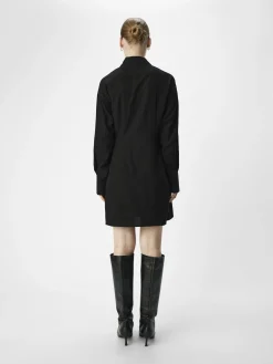 OBJECT Klänningar*MINILÄNGD SKJORTKLÄNNING Black