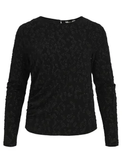 OBJECT Toppar*MÖNSTRAD TOPP Black