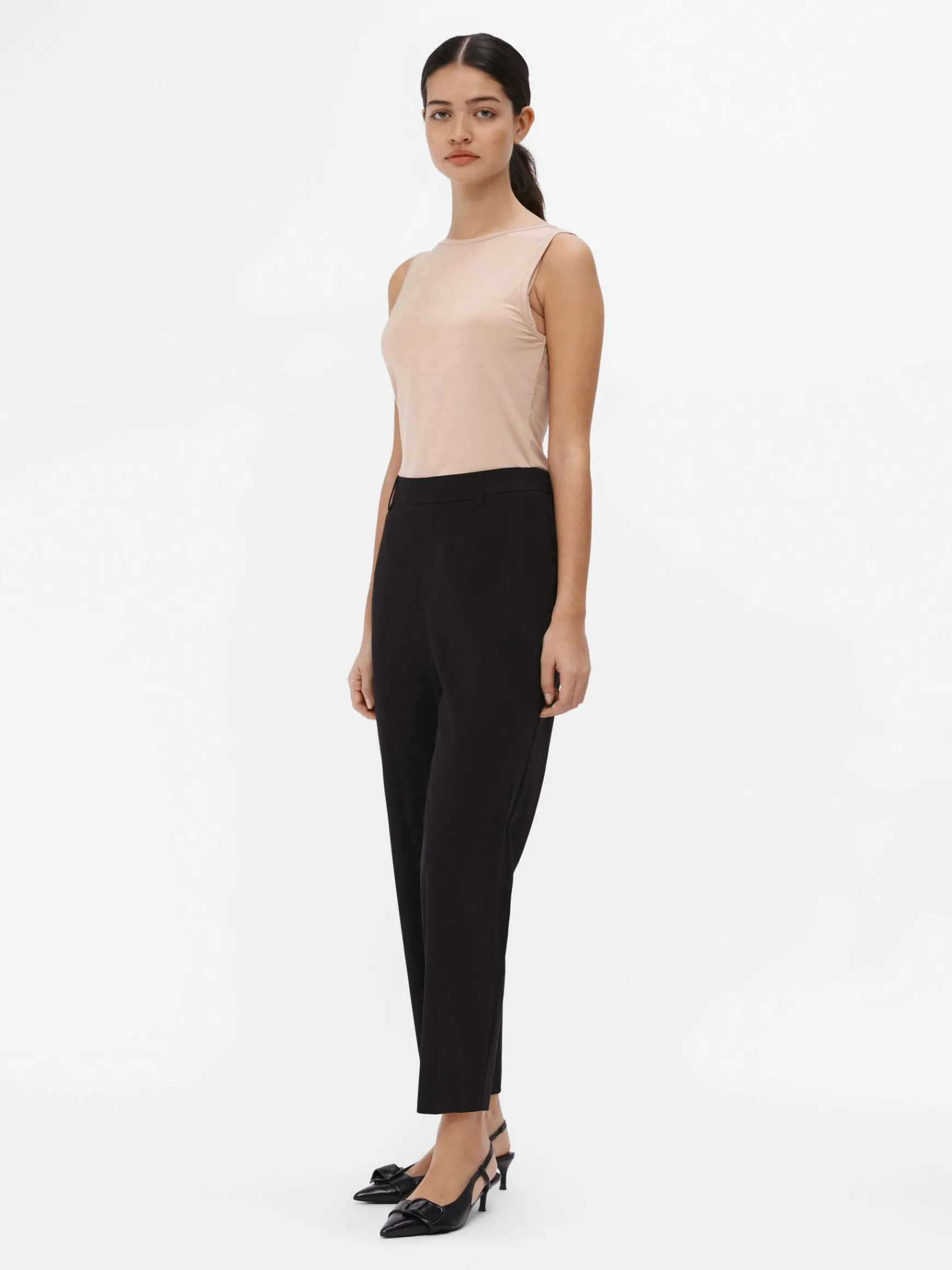 OBJECT Basic|Byxor*NORMAL MIDJA BYXOR Black