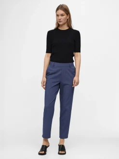 OBJECT Byxor*NORMAL MIDJA BYXOR Dark Denim