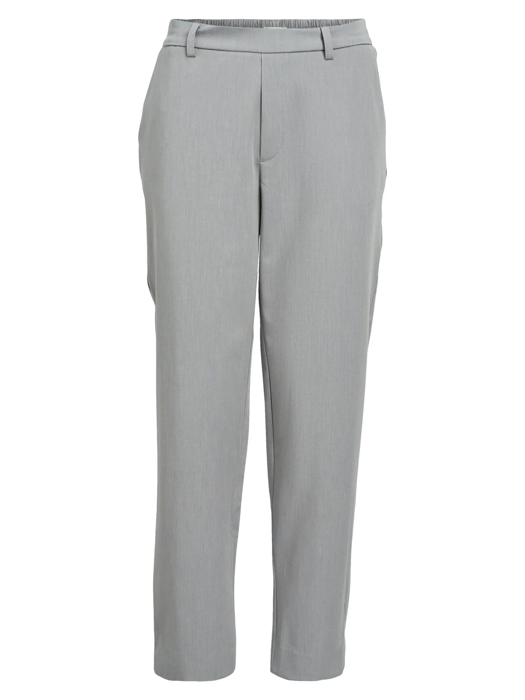 OBJECT Byxor*NORMAL MIDJA BYXOR Light Grey Melange