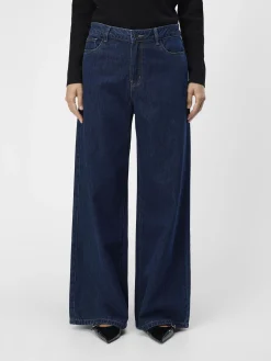 OBJECT Basic|Jeans*NORMALHÖGA JEANS MED VIDA BEN Dark Blue Denim