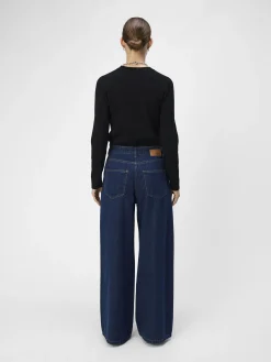 OBJECT Basic|Jeans*NORMALHÖGA JEANS MED VIDA BEN Dark Blue Denim