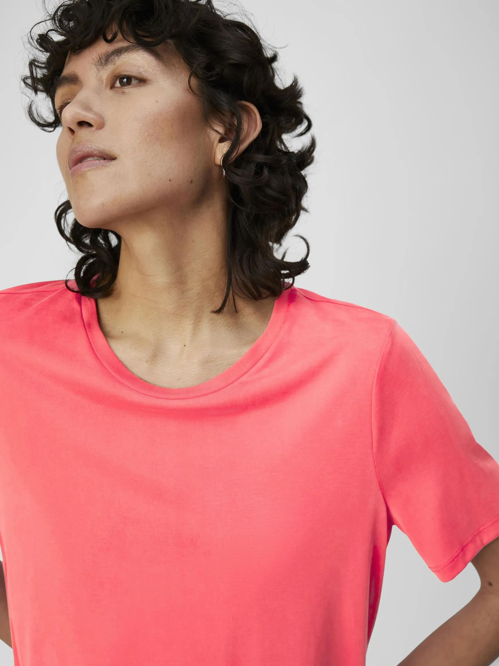 OBJECT Toppar*OBJANNIE T-SHIRT Paradise Pink