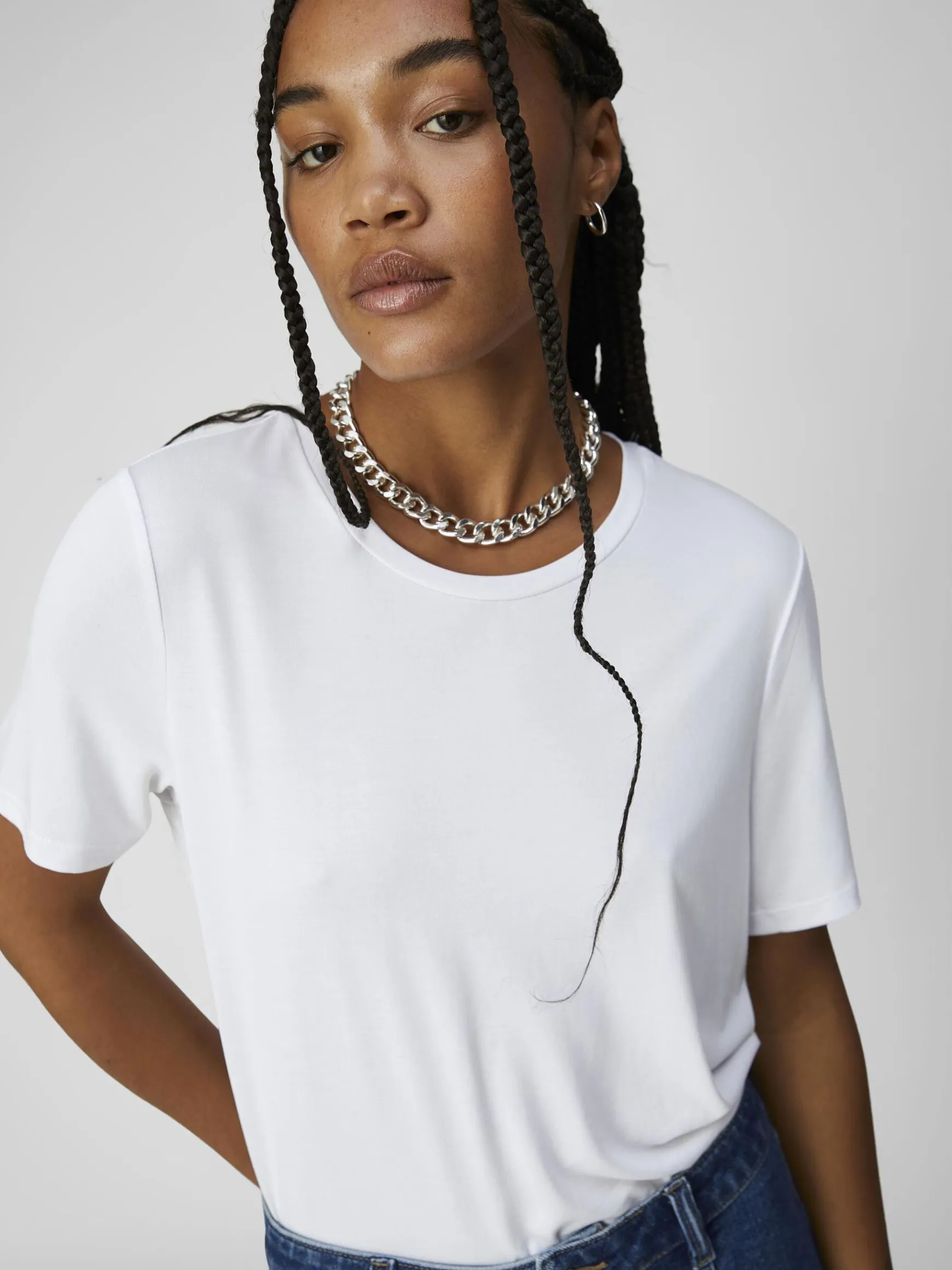 OBJECT Basic|Toppar*OBJANNIE T-SHIRT White