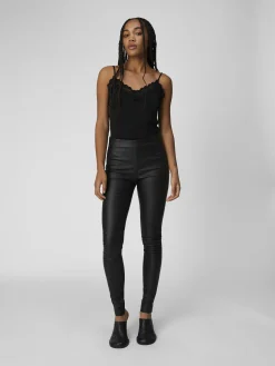 OBJECT Basic|Byxor*OBJBELLE LEGGINGS Black