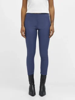 OBJECT Byxor*OBJBELLE LEGGINGS Blue Indigo