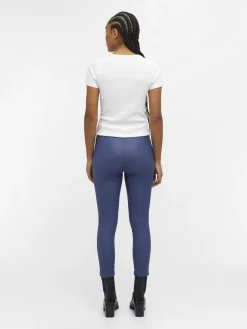 OBJECT Byxor*OBJBELLE LEGGINGS Blue Indigo