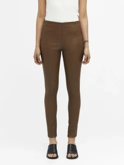 OBJECT Byxor*OBJBELLE LEGGINGS Dark Earth