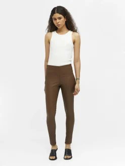 OBJECT Byxor*OBJBELLE LEGGINGS Dark Earth