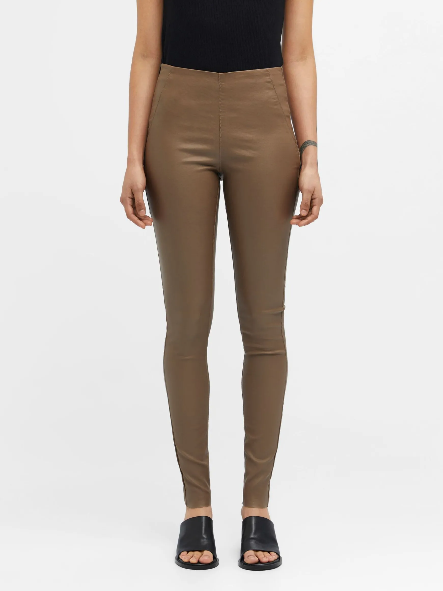 OBJECT Byxor*OBJBELLE LEGGINGS Fossil