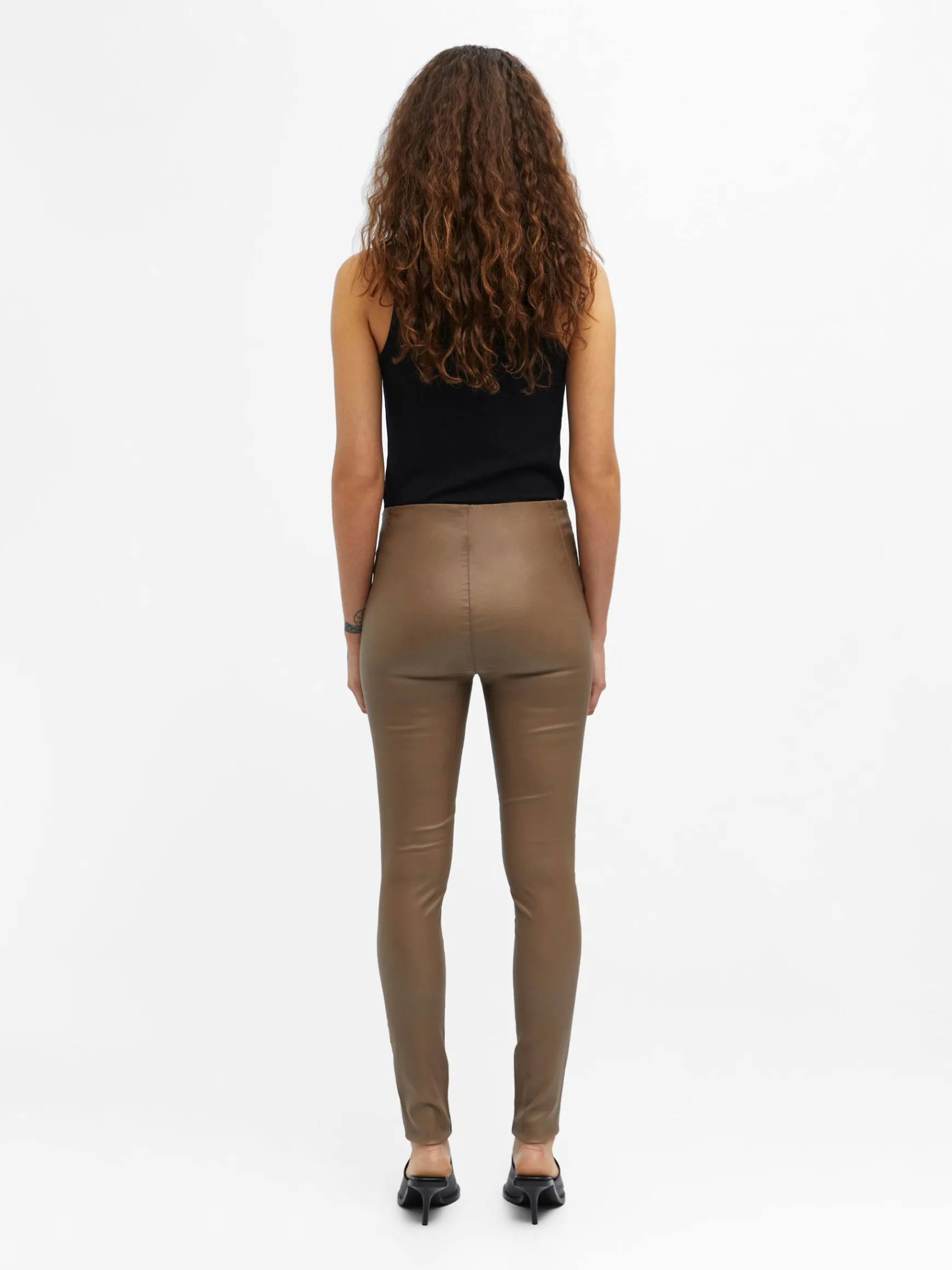 OBJECT Byxor*OBJBELLE LEGGINGS Fossil