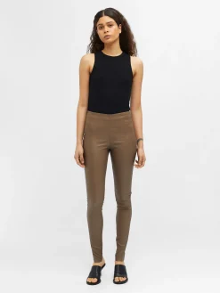 OBJECT Byxor*OBJBELLE LEGGINGS Fossil