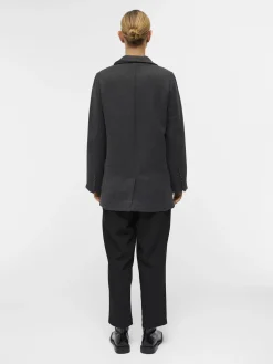 OBJECT Ytterkläder*OBJBLAZA JACKA Dark Grey Melange
