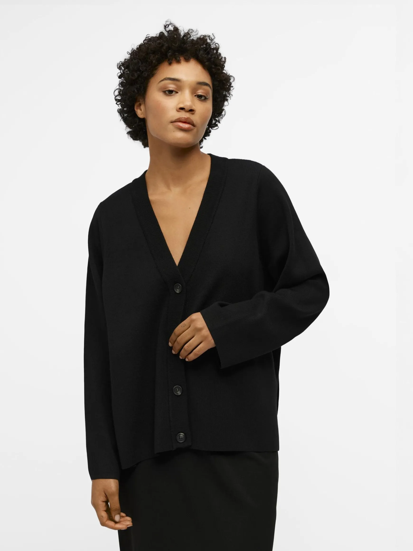 OBJECT Basic|Cardigans*OBJESTER KOFTA Black