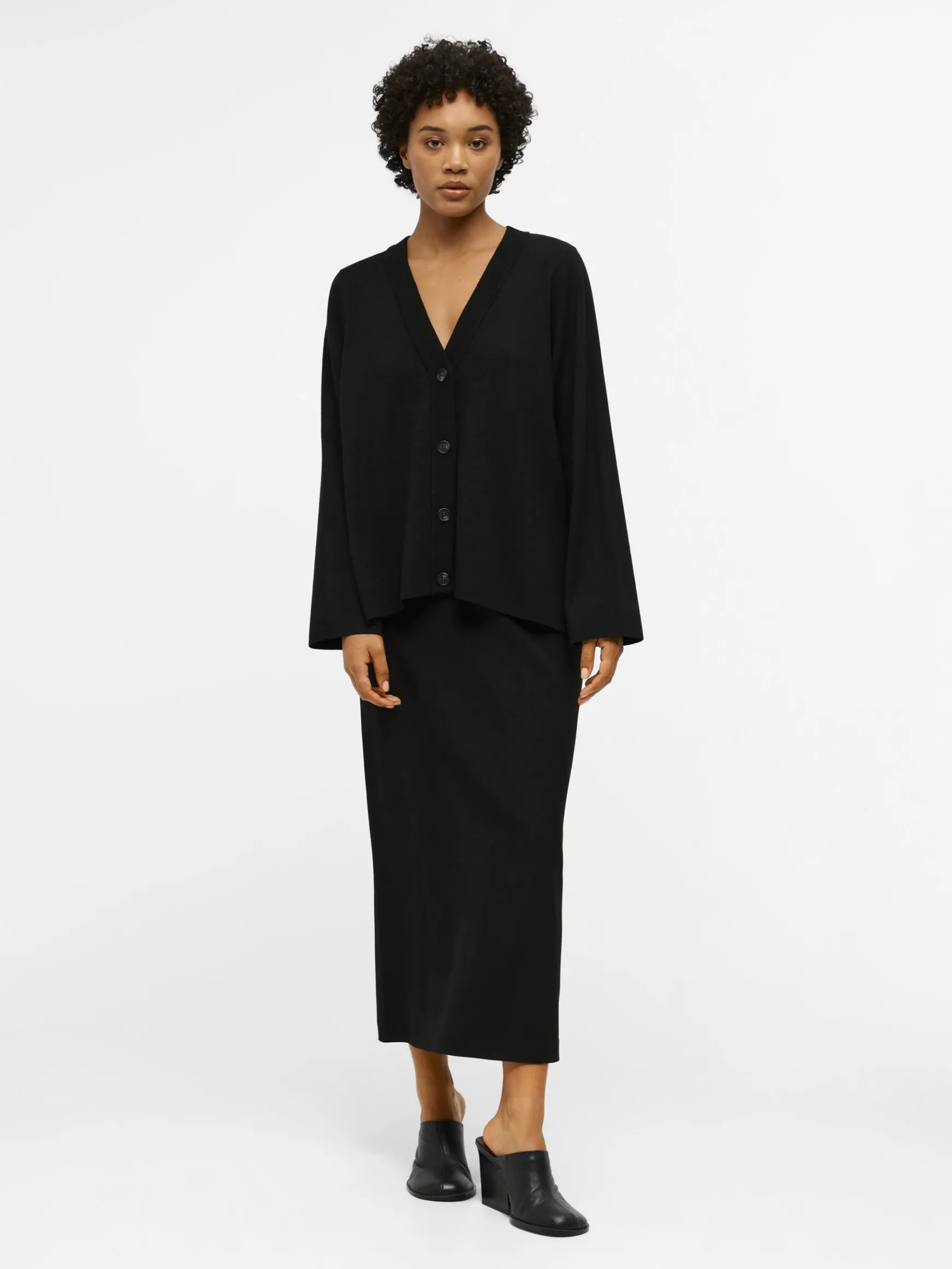OBJECT Basic|Cardigans*OBJESTER KOFTA Black