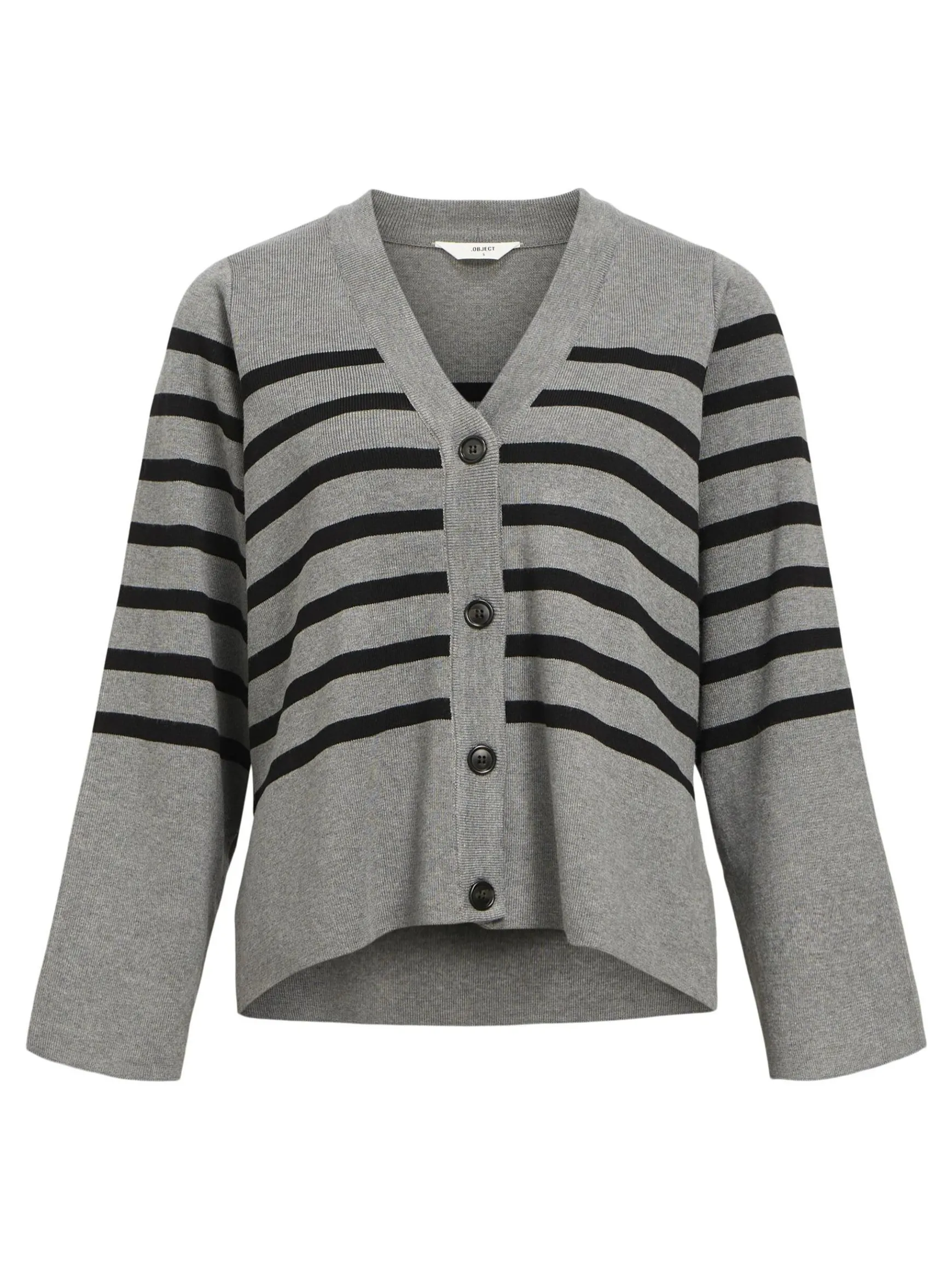 OBJECT Cardigans*OBJESTER KOFTA Medium Grey Melange