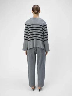 OBJECT Cardigans*OBJESTER KOFTA Medium Grey Melange