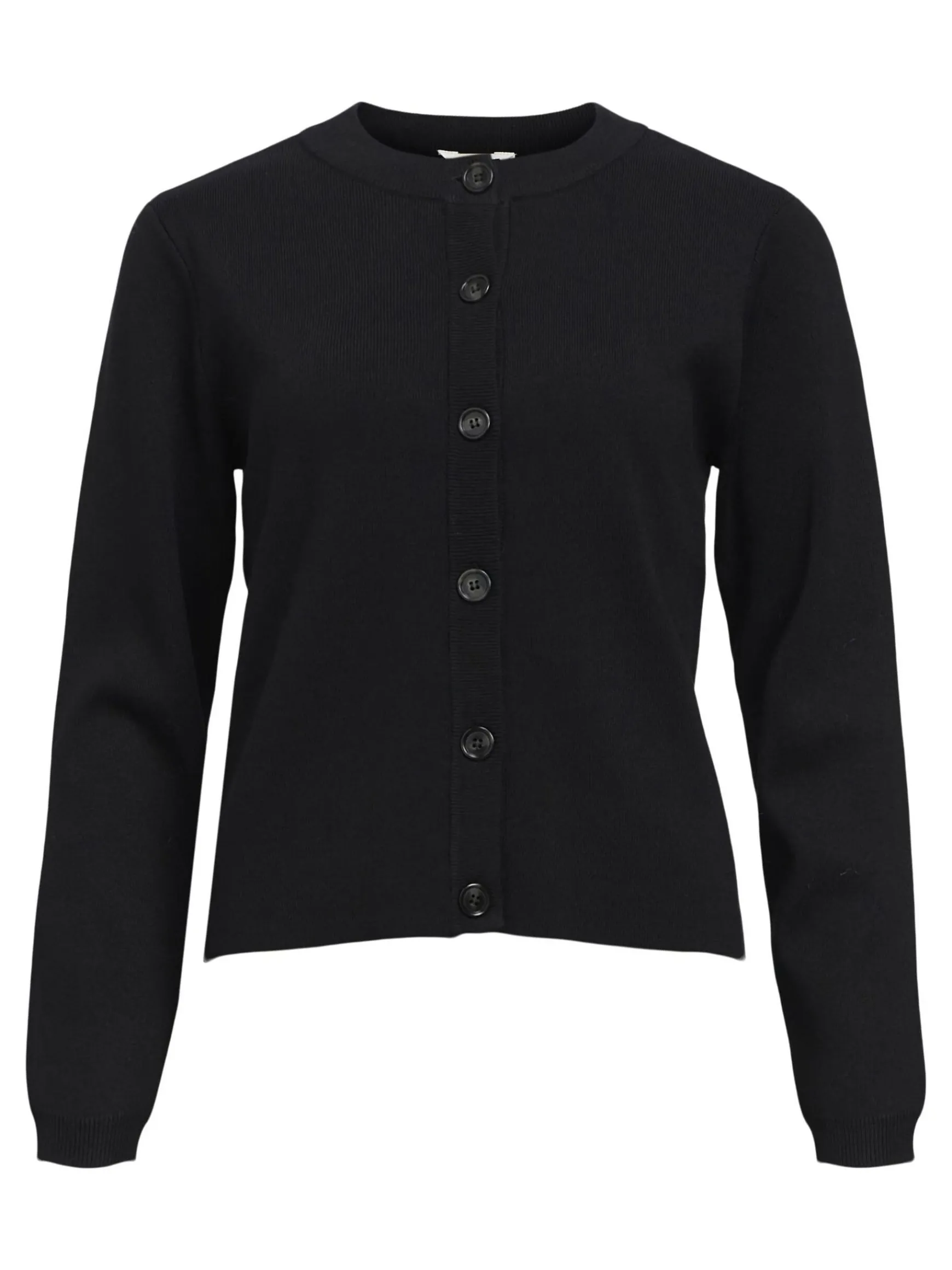 OBJECT Basic|Cardigans*OBJESTER STICKAD KOFTA Black
