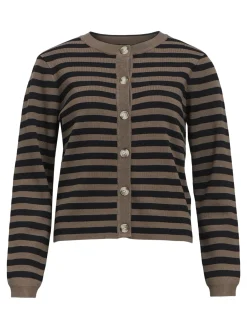 OBJECT Cardigans*OBJESTER STICKAD KOFTA Morel