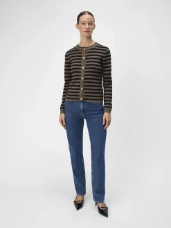 OBJECT Cardigans*OBJESTER STICKAD KOFTA Morel