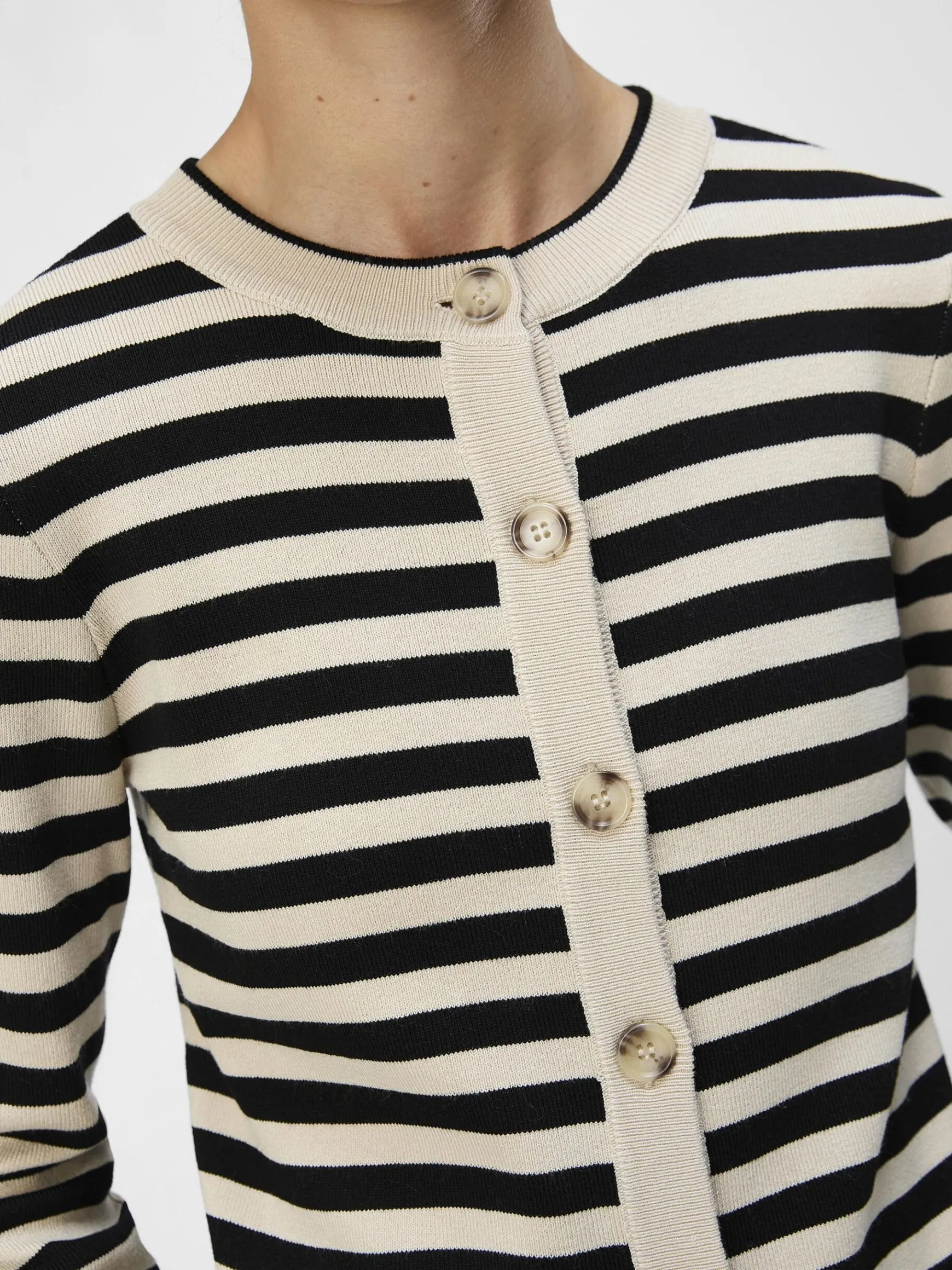 OBJECT Cardigans*OBJESTER STICKAD KOFTA Sandshell
