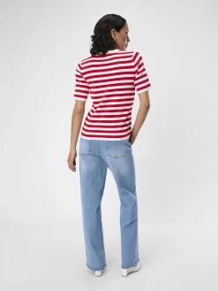 OBJECT Toppar|Stickat*OBJESTER T-SHIRT Cloud Dancer