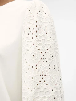 OBJECT Skjortor|Toppar*OBJFEODORA BLUS Cloud Dancer