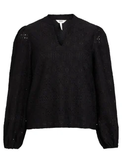 OBJECT Toppar*OBJFEODORA BLUS Black