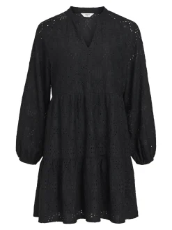 OBJECT Klänningar*OBJFEODORA KORT KLÄNNING Black