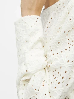 OBJECT Skjortor|Toppar*OBJFEODORA TOPP Cloud Dancer