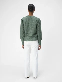 OBJECT Skjortor|Toppar*OBJFEODORA TOPP Dark Forest