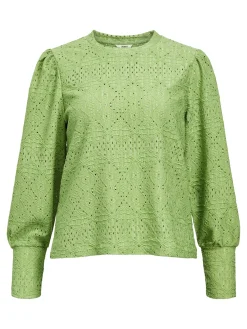 OBJECT Skjortor|Toppar*OBJFEODORA TOPP Meadow Green