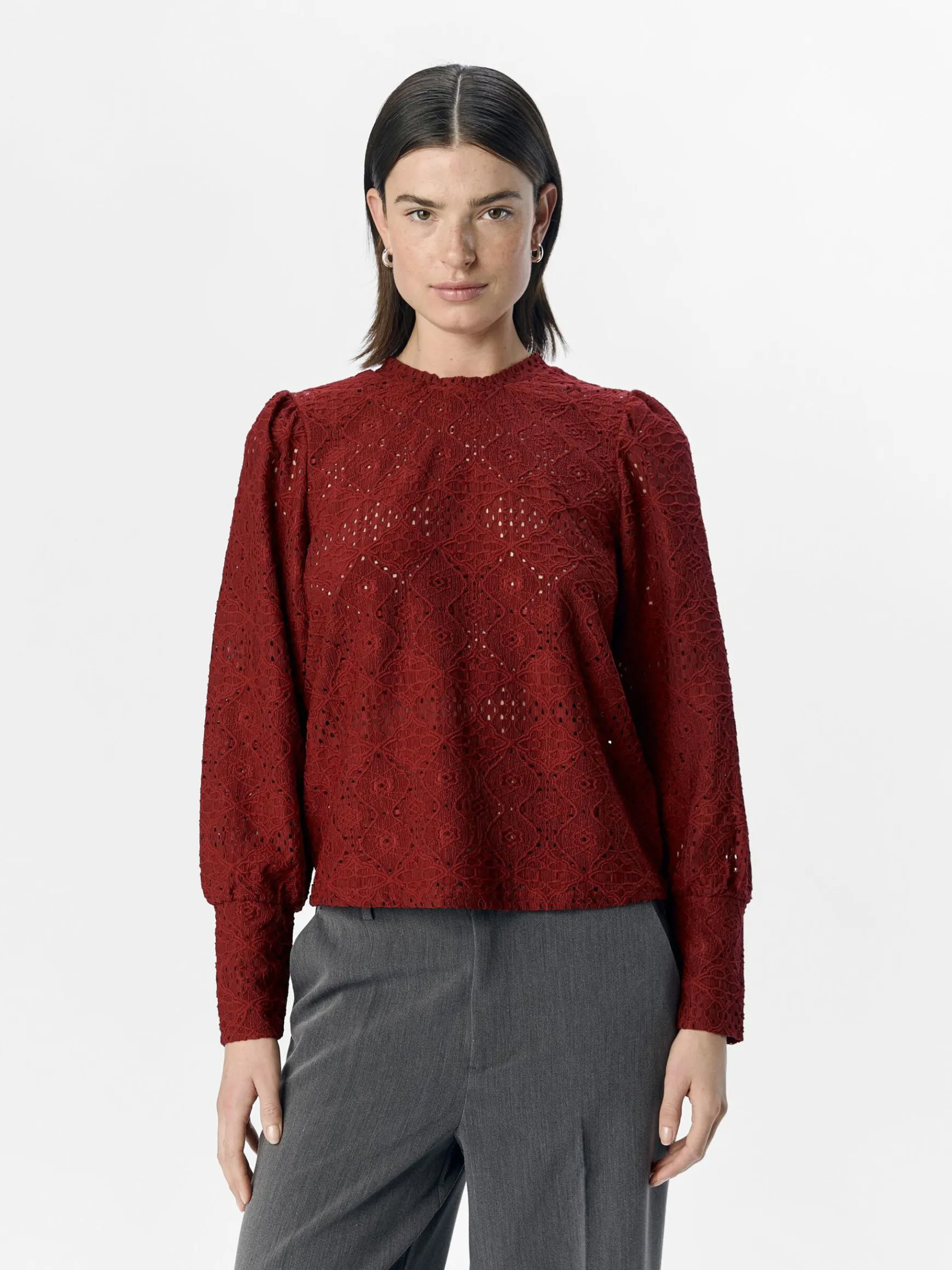 OBJECT Toppar*OBJFEODORA TOPP Red Dahlia