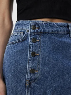 OBJECT Kjolar*OBJHARLOW JEANSKJOL Medium Blue Denim