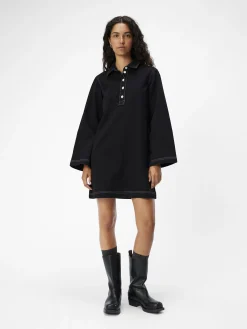 OBJECT Klänningar*OBJHARLOW JEANSKLÄNNING Black Denim