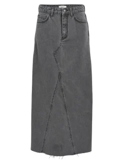OBJECT Kjolar*OBJHARLOW MAXI JEANSKJOL Grey Denim