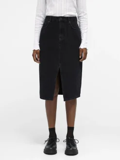 OBJECT Basic|Kjolar*OBJHARLOW MIDIKJOL Black