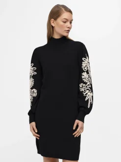 OBJECT Klänningar*OBJJOANA KORT KLÄNNING Black