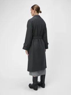 OBJECT Ytterkläder*OBJKEILY KAPPA Dark Grey Melange
