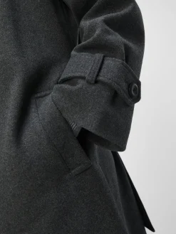 OBJECT Ytterkläder*OBJKEILY KAPPA Dark Grey Melange