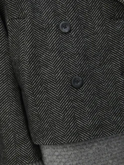 OBJECT Ytterkläder*OBJKEILY KORT JACKA Medium Grey Melange