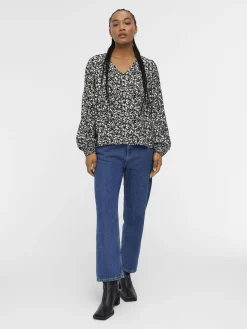 OBJECT Skjortor|Toppar*OBJLEONORA TOPP Black