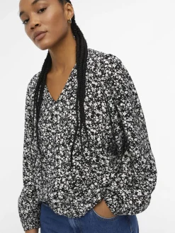 OBJECT Skjortor|Toppar*OBJLEONORA TOPP Black